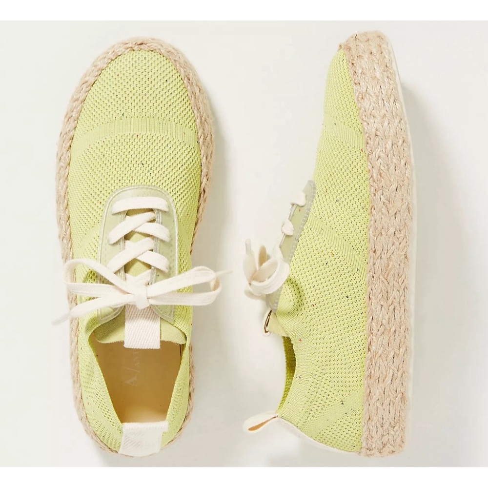 Anthropologie Platform Espadrille Sneakers NWT Size 6, 10